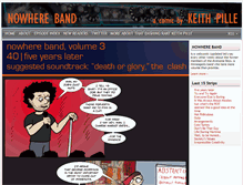 Tablet Screenshot of nowhereband.org